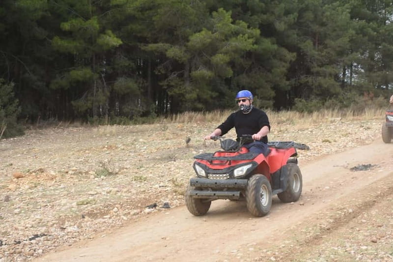 Kemer Quad Safari: Thrilling Off-Road Adventure - Forest tracks, streams, and loose rock