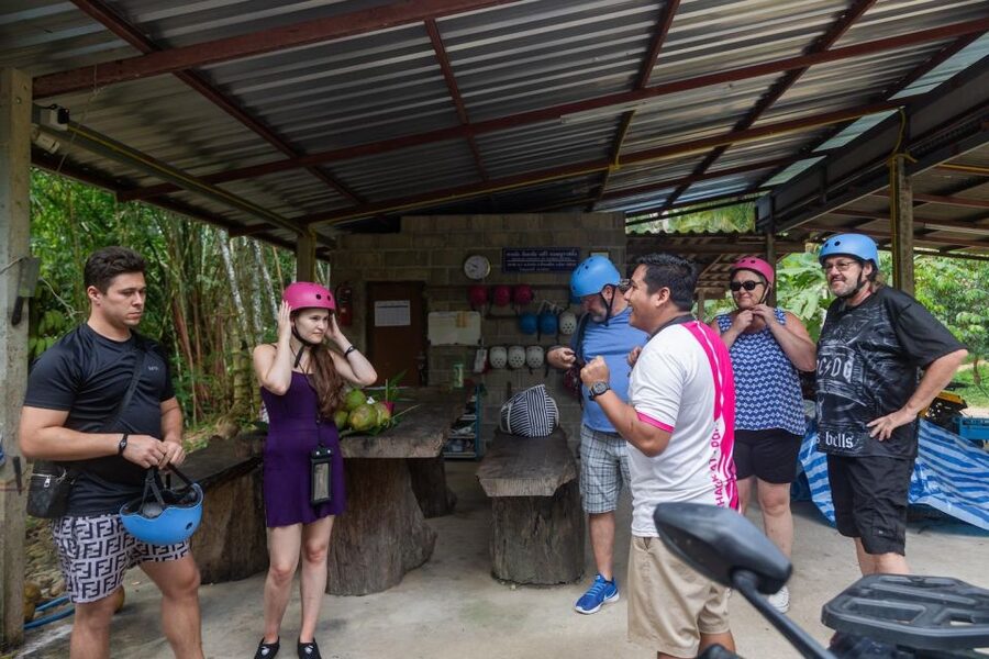 Khao Lak: ATV Park Quad-Bike Tour - Cooling off after the ride