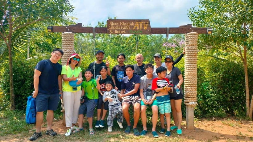 Khao Lak: ATV Ride Through Mountain and Waterfall Trails - Palm gardens, rubber trees, and the first stream crossings
