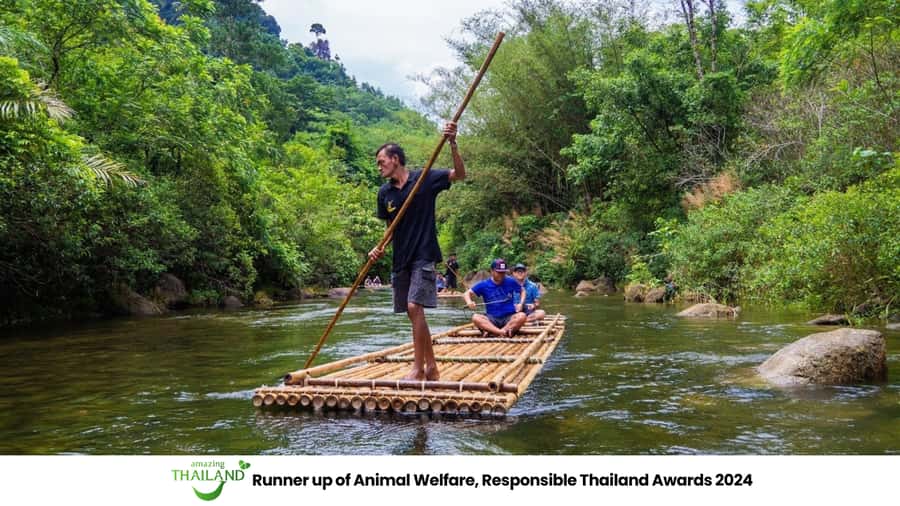Khao Lak Multi-Adventure: Bamboo Rafting, ATV & Elephants - A half-day built around contrast