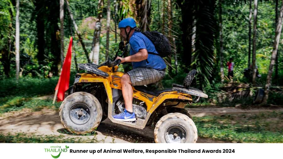 Khao Lak Wild ATV Quad Bike & Gentle Giants Experience - Meeting the Elephants for 30 Minutes