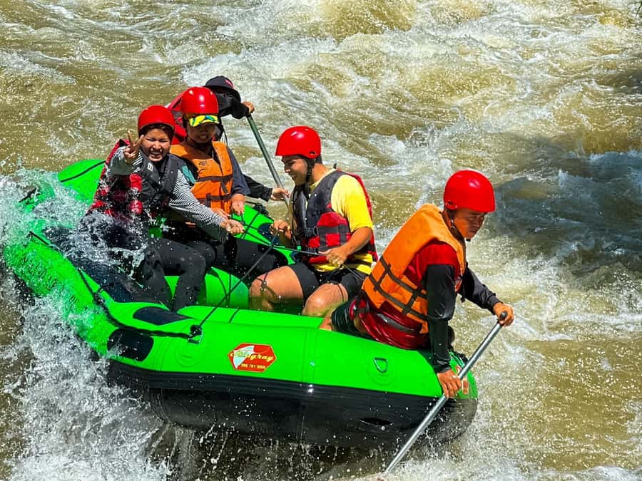 KhaoLak:ATV, ZipLine, & Rafting Adventure Monkey Cave Temple - Key points at a glance