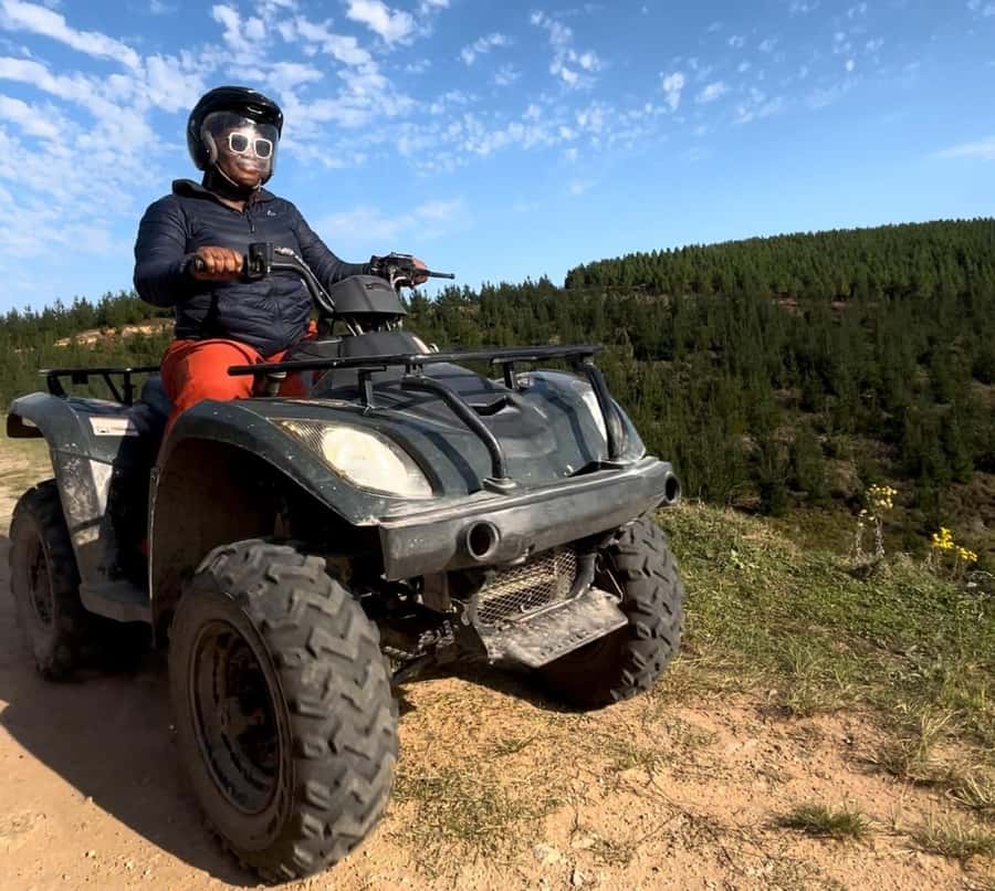 Knysna: Guided Quad Bike Tour in the Forest - Starting on Thesen Island at 23 Sawtooth Lane