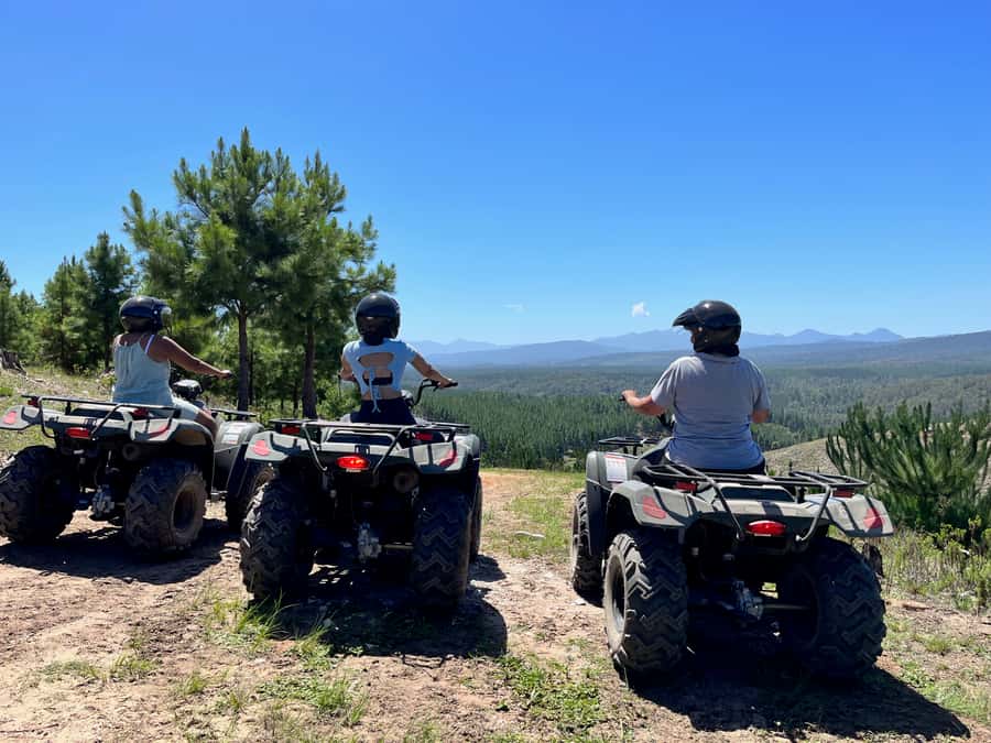 Knysna: Guided Quad Bike Tour in the Forest - A good fit for first-time riders