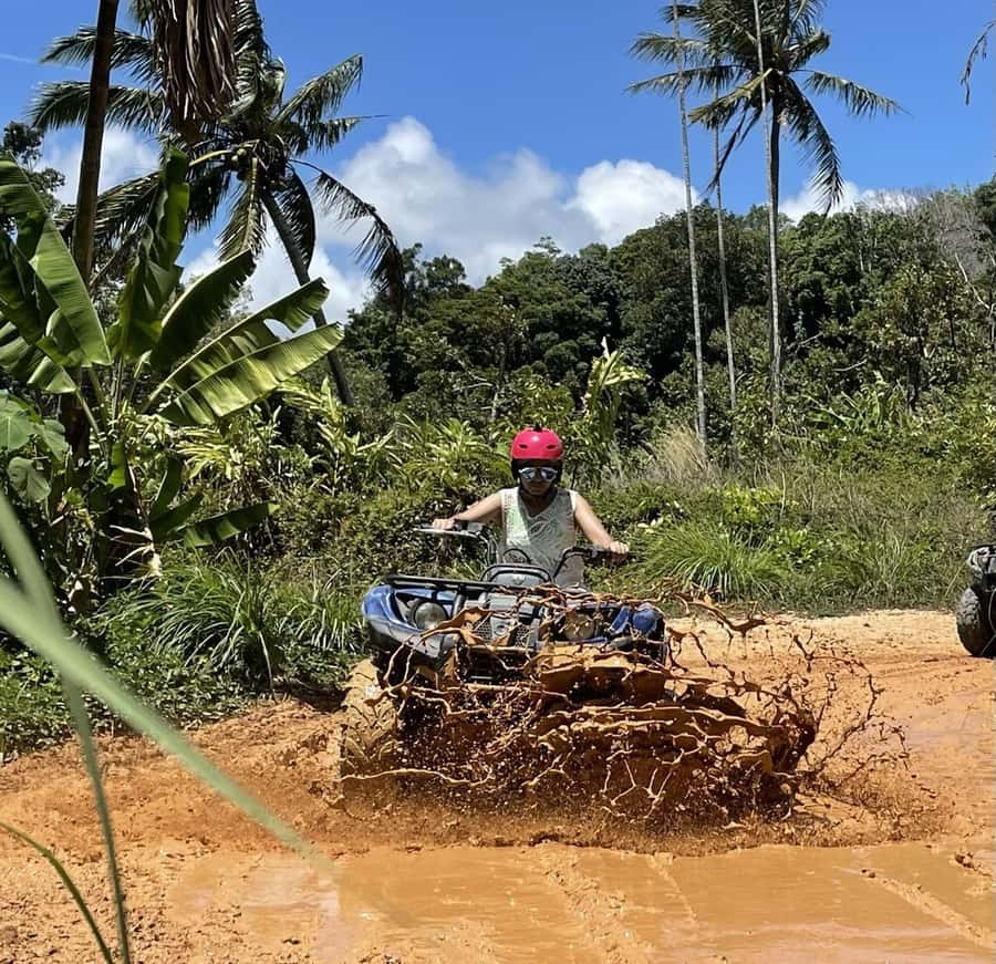 Ko Samui: X Quad Beginner Waterfall ATV Tour (1 Driver) - Starting with a Yamaha ATV and a proper safety lesson