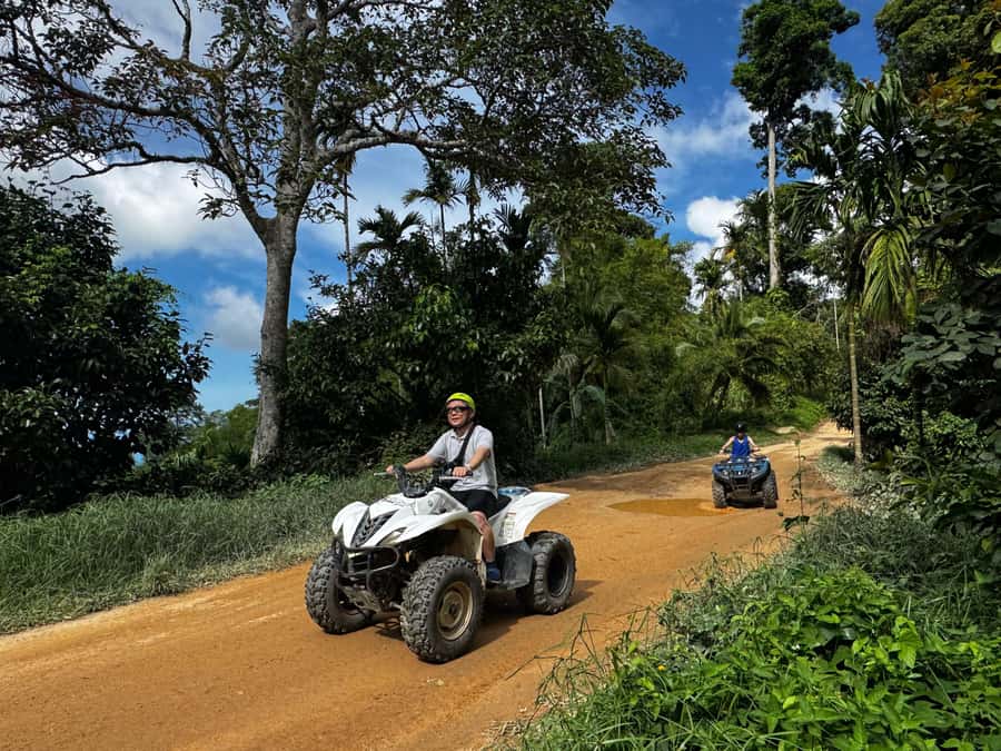Ko Samui: X Quad Beginner Waterfall ATV Tour (1 Driver) - How difficult is this beginner tour?