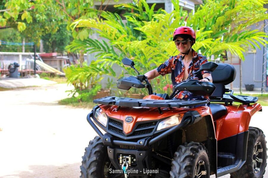 Koh Samui: ATV And Zipline Experience with Transfer - ATV riding through Lipa Noi