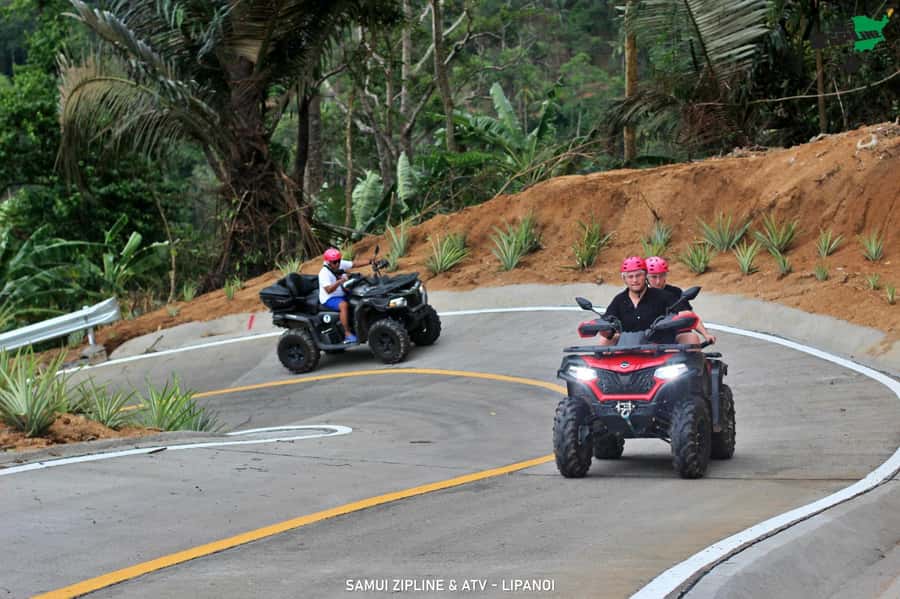 Koh Samui: ATV And Zipline Experience with Transfer - Guides, atmosphere, and the human side