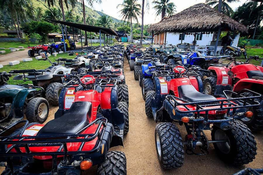Koh Samui: ATV Quad Bike Safari Tour - The one-hour route: a useful taste of the island interior