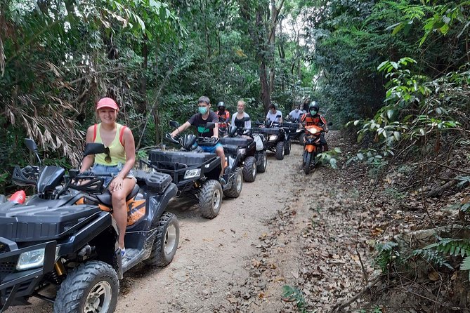 Koh Samui ATV Safari 2 Hours Tour (Jungle Ride, Mountain Viewpoint, Waterfall) - Hin Lad Waterfall and the all-important dry-season warning