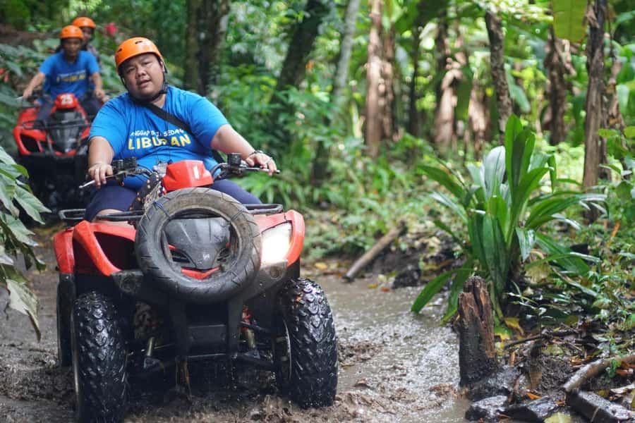 Koh Samui: Jungle, Mountains and Waterfalls ATV Tour - The panoramic viewpoint above the island