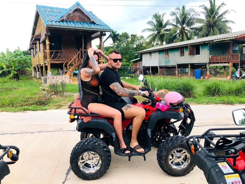 Koh Yao Yai: Off-Road & Beach ATV Quad Bike Tour - Reaching Laem Haad Beach by ATV