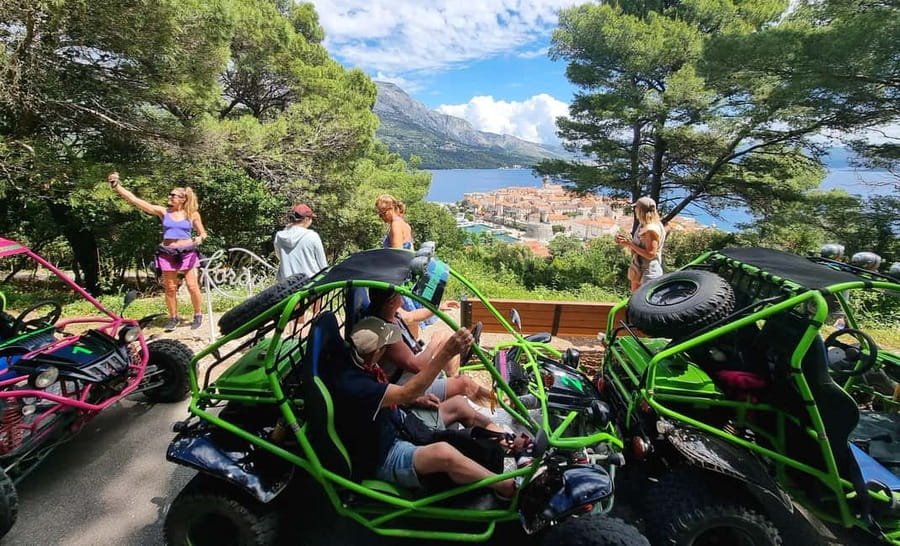 Korcula: Buggy Safari with Local Food and Wine Tasting - The Dalmatian hunting room and an unusual final visit