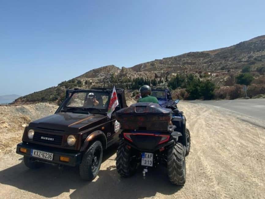 Kos: Guided Jeep or Quad Off-Road Tour with Drinks and Lunch - Safety briefing and the first practice ride