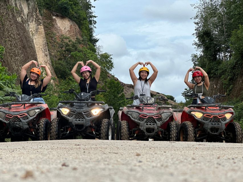 Krabi ATV adventure drive 30mins - Starting Out on the Tree-Lined Trail