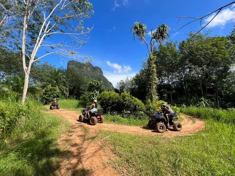 Krabi: ATV Adventure Through Nature - Through palms, puddles, and rough tracks