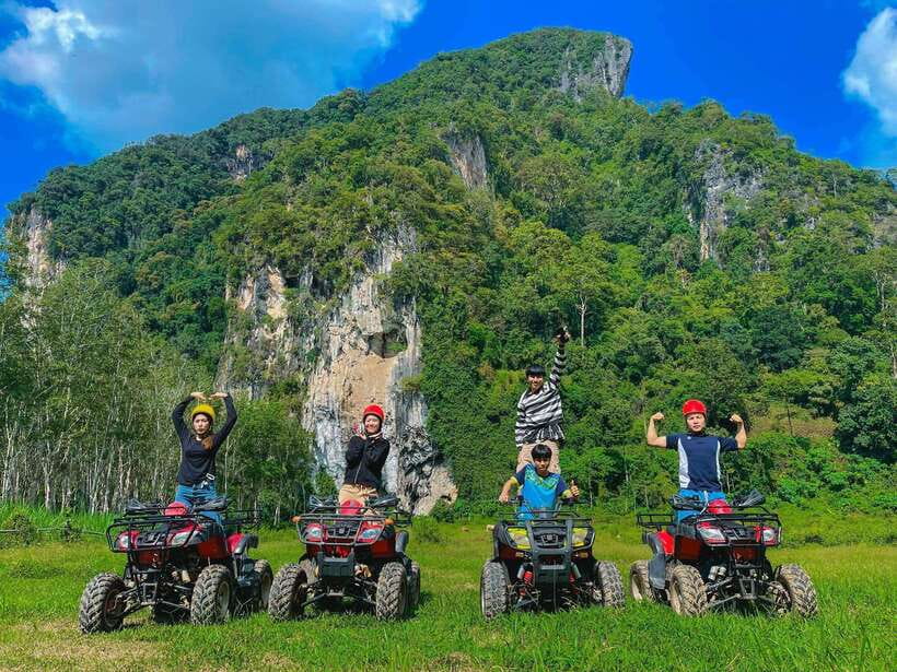 Krabi ATV Extreme Experience with Transfer and Adventure - Leaving the beach behind in Krabi