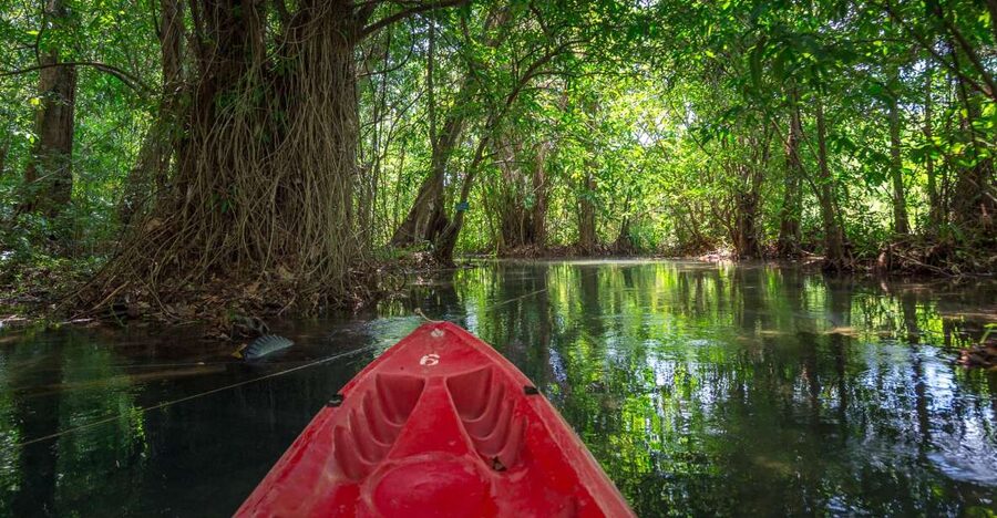 Krabi: Half-Day Blue Lagoon Kayaking at Klong Srakaew & ATV - At a glance