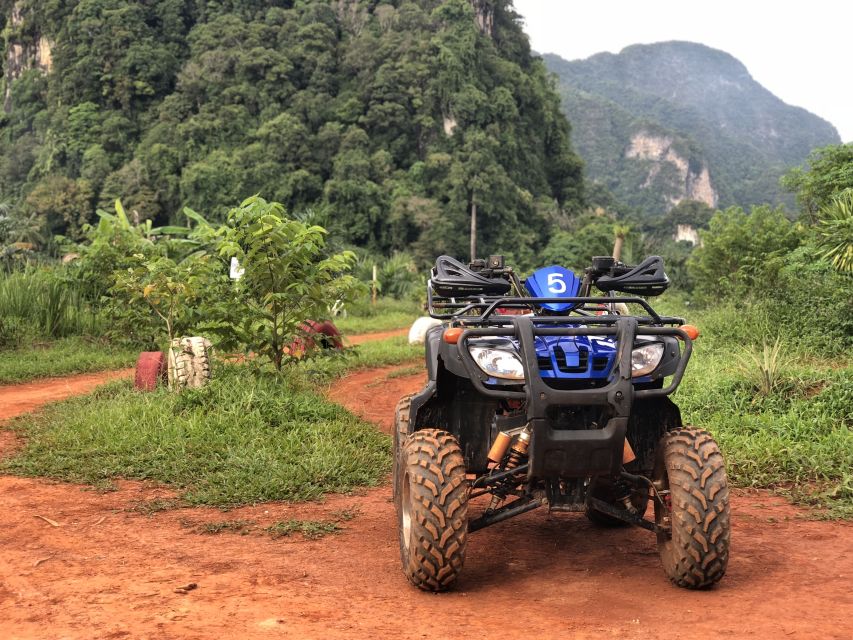 Krabi: Half-Day Blue Lagoon Kayaking at Klong Srakaew & ATV - Swimming is easy, but bring the right clothes
