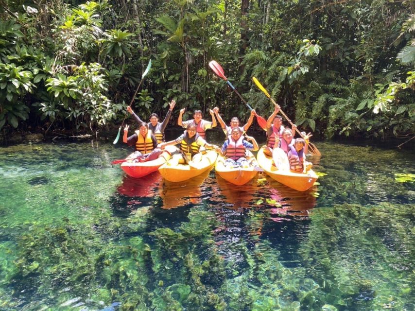 Krabi: Khlong Nam Sai Lagoon with Kayaking & Optional ATV - The crystal-clear spring and the swimming rules