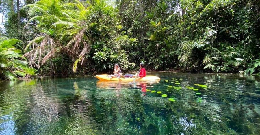 Krabi: Khlong Nam Sai Lagoon with Kayaking & Optional ATV - Returning to camp and choosing the ATV upgrade