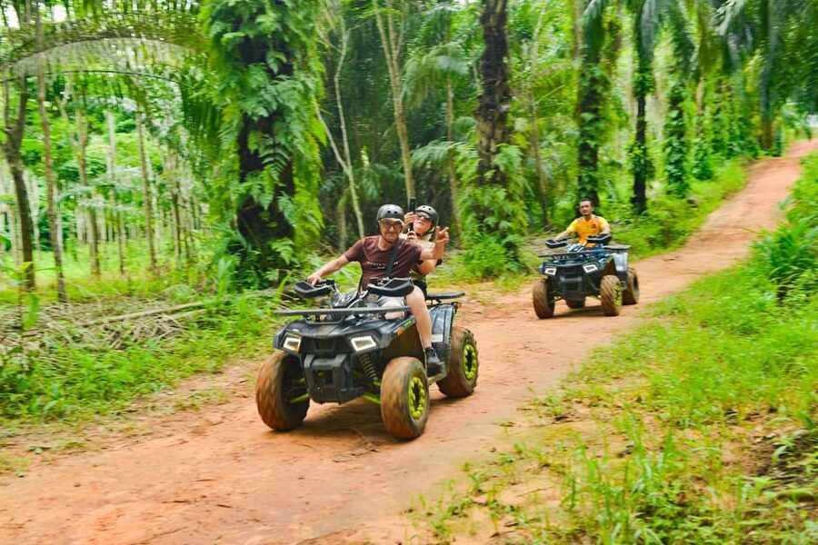 Krabi: Nature View Point Off-Road ATV Adventure - Safety briefing and the first few minutes on the ATV