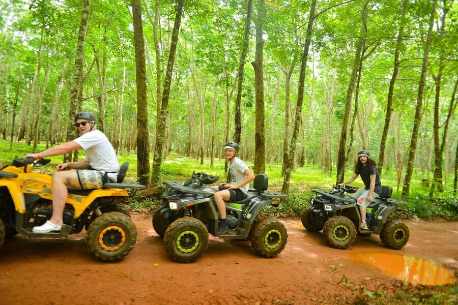 Krabi: Nature View Point Off-Road ATV Adventure - The uphill sections and the Tub Kaek viewpoints