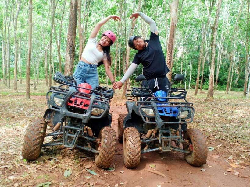 Krabi: Saitai Mountain Tail ATV Adventure - What the plantation trails are really like