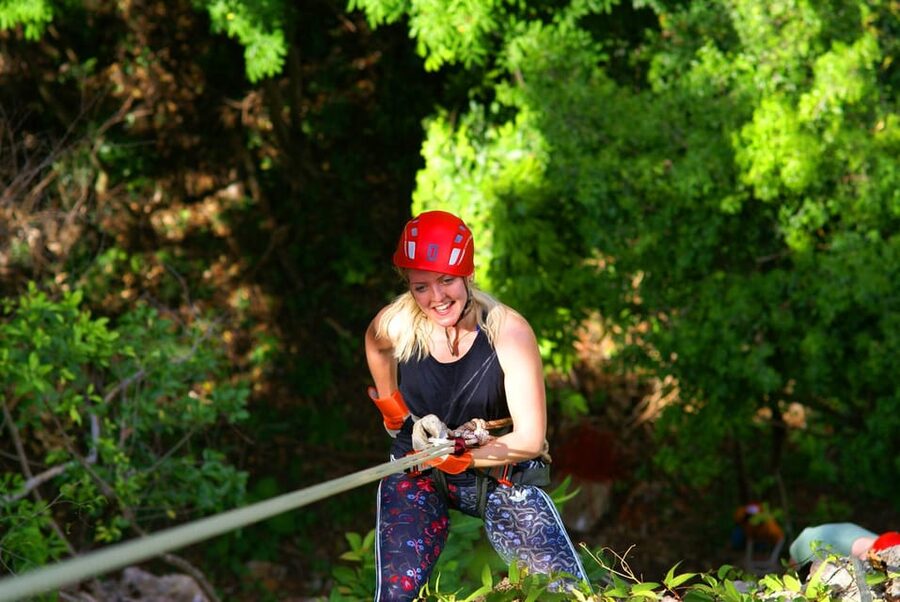 Krabi: Zipline, ATV & Top Rope Climbing Experience - High lines and limestone views