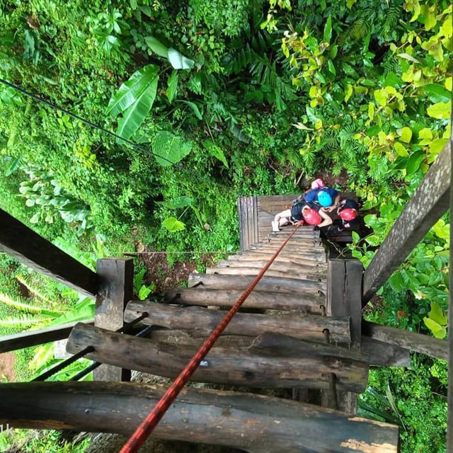 Krabi: Zipline, ATV & Top Rope Climbing Experience - Abseiling adds a different kind of thrill
