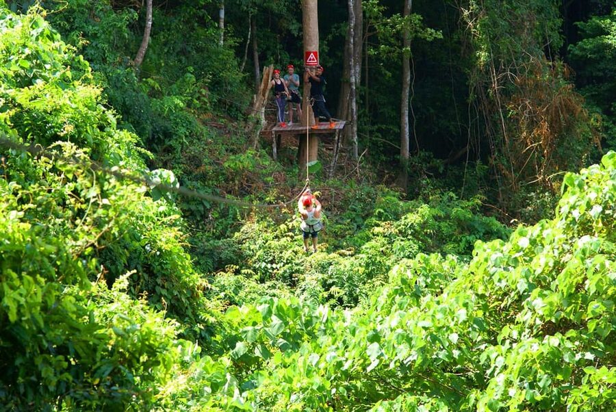 Krabi: Zipline, ATV & Top Rope Climbing Experience - ATV riding for a second kind of adventure