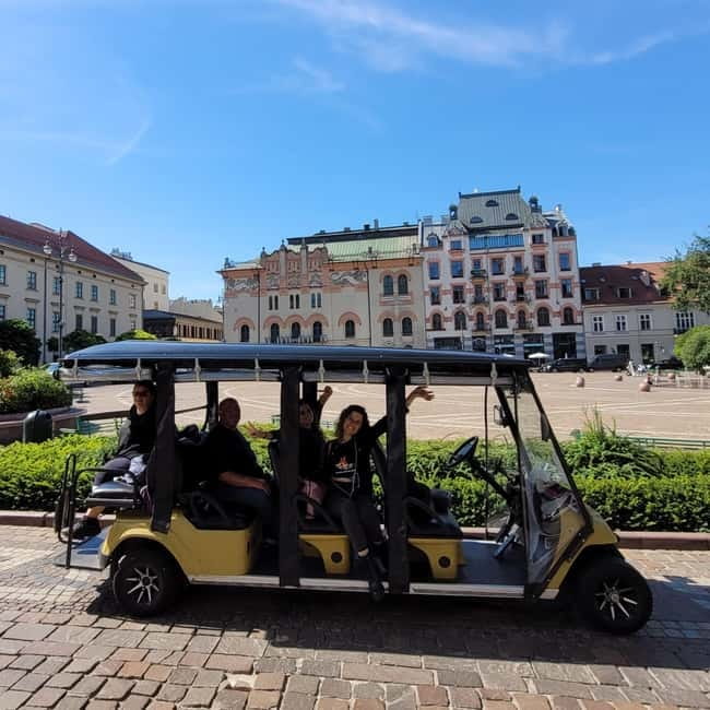 Krakow: City Sightseeing Tour by Electric Buggy Golf Cart - Rolling Through the Medieval Royal City