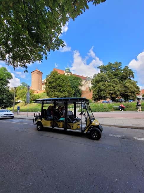 Krakow: City Sightseeing Tour by Electric Buggy Golf Cart - Crossing the Vistula Into Podgórze