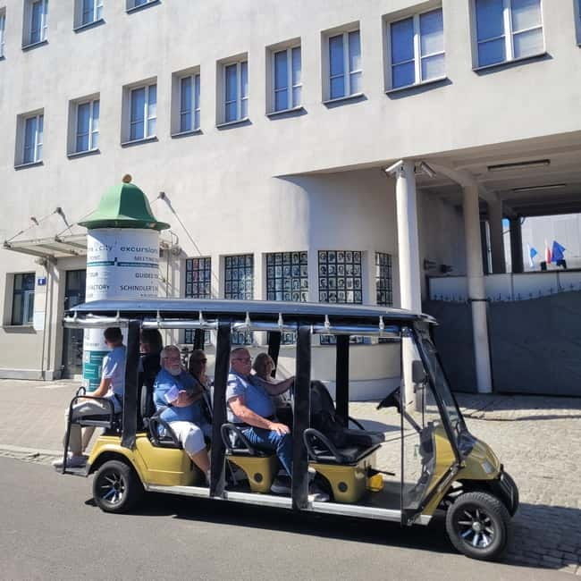 Krakow: City Sightseeing Tour by Electric Buggy Golf Cart - Comfort in Krakow’s Unreliable Weather