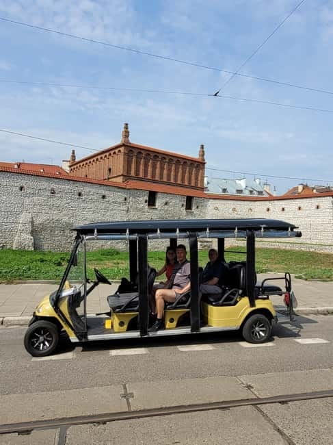 Krakow: City Sightseeing Tour by Electric Buggy Golf Cart - Kazimierz: A Former Town With Two Identities