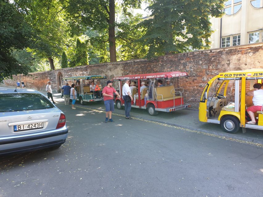 Krakow: City Sightseeing Tour Eco Electric Buggy Golf Cart - Audio languages and what they mean in practice
