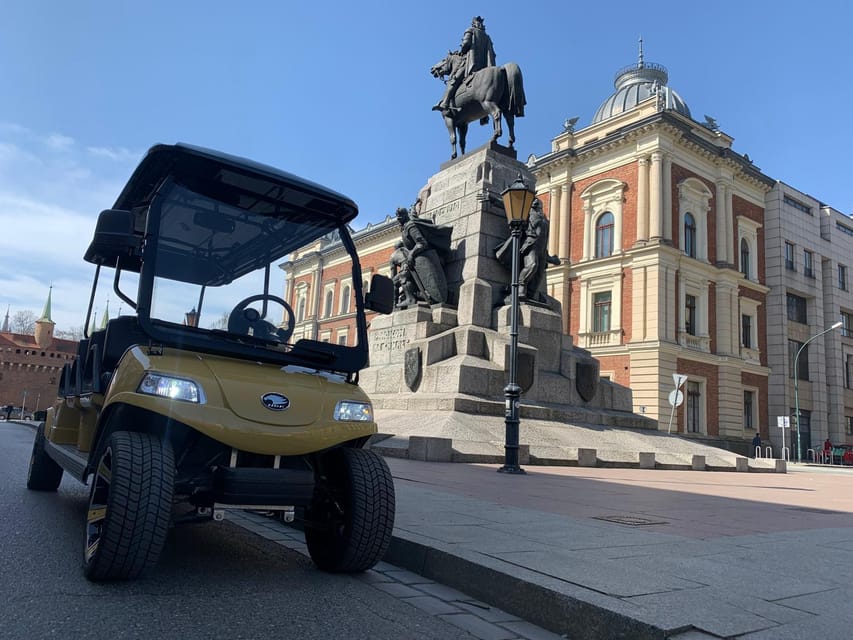 Krakow: Old Town City Sightseeing Tour Eco Buggy Golf Cart - Starting at Planty and the medieval defenses