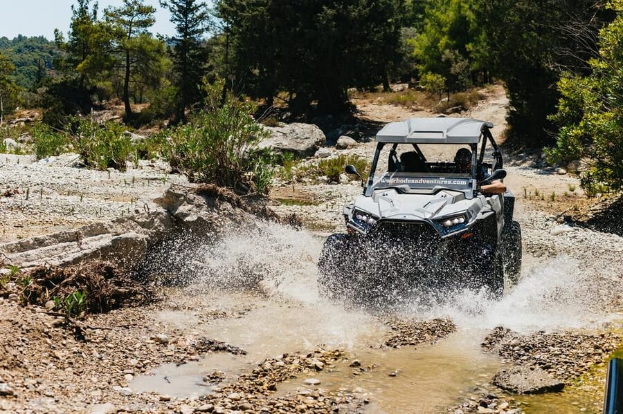 Kremasti: Rhodes 4x4 Buggy Off-Road Tour - Afternoon light or a Rhodes sunset