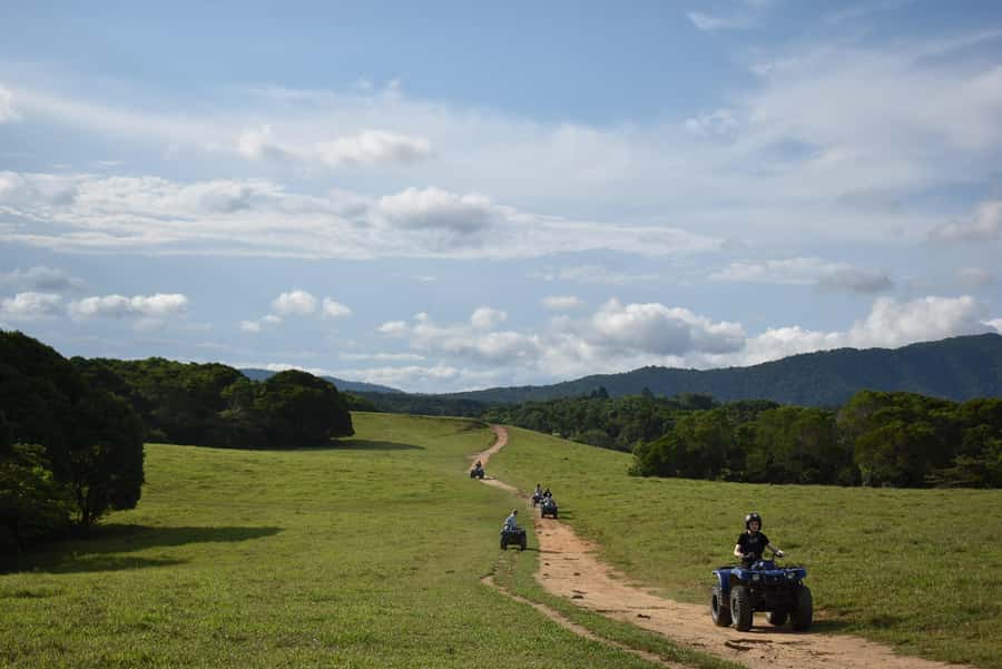 Kuranda: Quad Ride Bike and petting farm - Arriving at 9:50am at Barnwell Farm