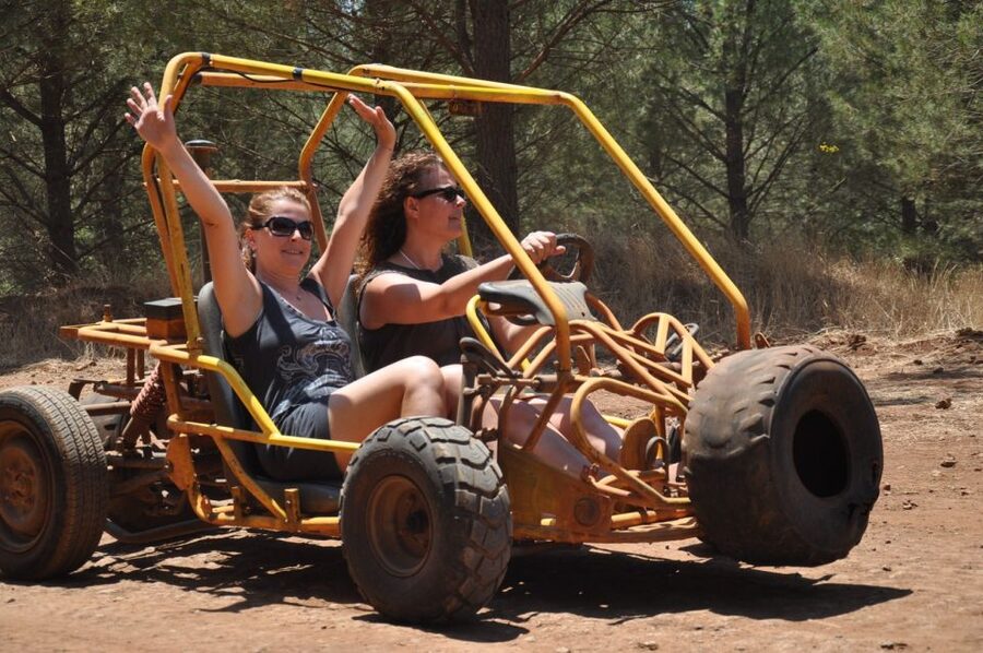 Kusadasi: Buggy Safari with pick up service - River edges, birds, and coastal views