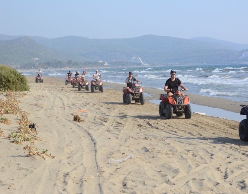 Kusadasi: Quad Bike Safari Experience with Hotel Pickup - Pamucak Beach gives the morning a needed pause