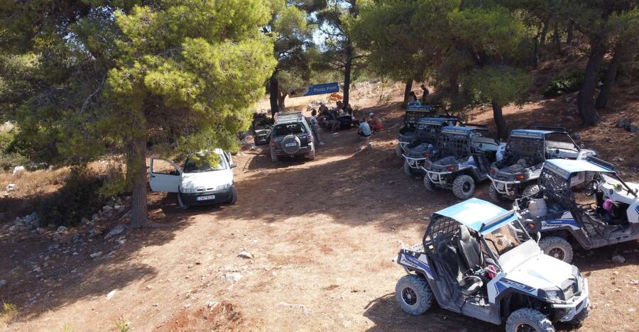 Laganas: Off-Road Buggy Adventure in Zakynthos with Lunch - Forest tracks and the Mizithres viewpoint