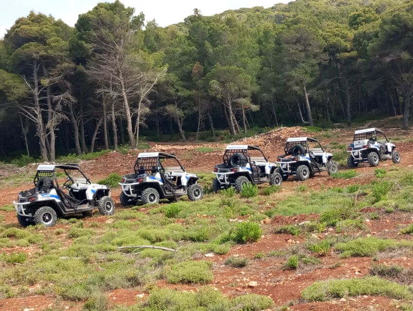 Laganas: Off-Road Buggy Adventure in Zakynthos with Lunch - Lunch under the trees in old Loucha