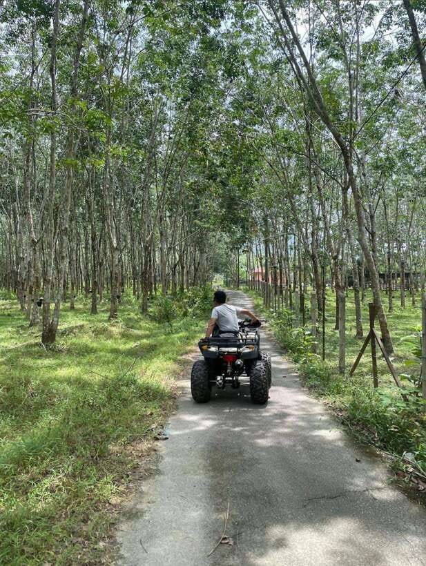 Langkawi:ATV Ride at Matchinchang Mountain Foothill - Why Mat Chinchang makes a good ATV setting