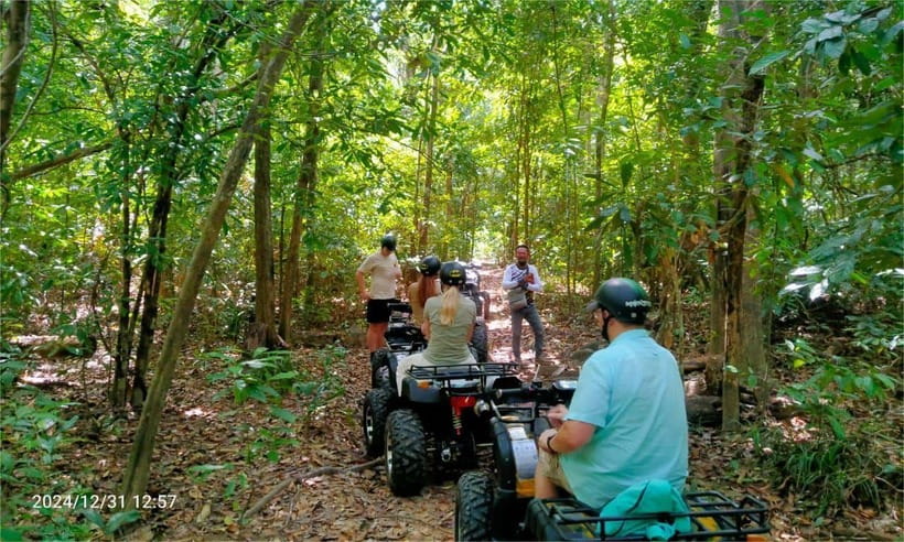 Langkawi:ATV Ride at Matchinchang Mountain Foothill - What the off-road ride is really like
