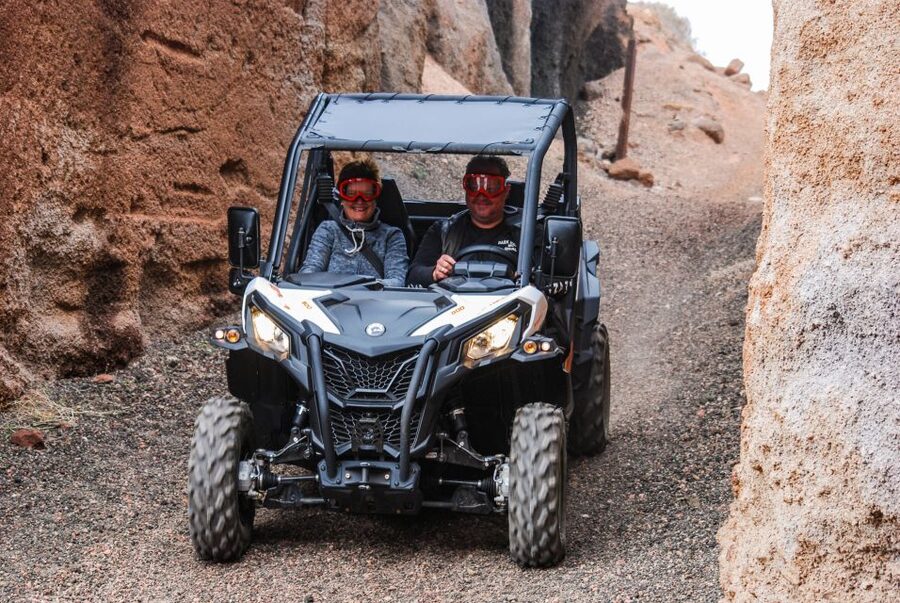 Lanzarote: Guided Off-Road Volcano Buggy Tour - The descent through Teseguite and El Mojón