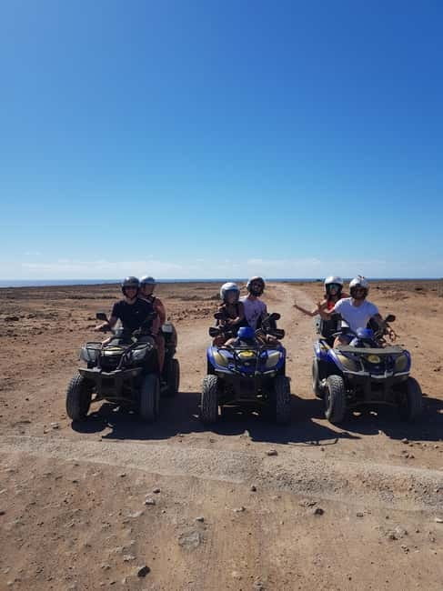 Lanzarote: Yaiza Playa Blanca Quad Tour - A short pause at Punta Papagayo