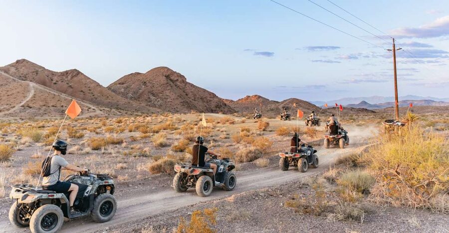 Las Vegas: Guided Las Vegas Desert ATV Tour - Leaving Las Vegas for the Mojave Desert