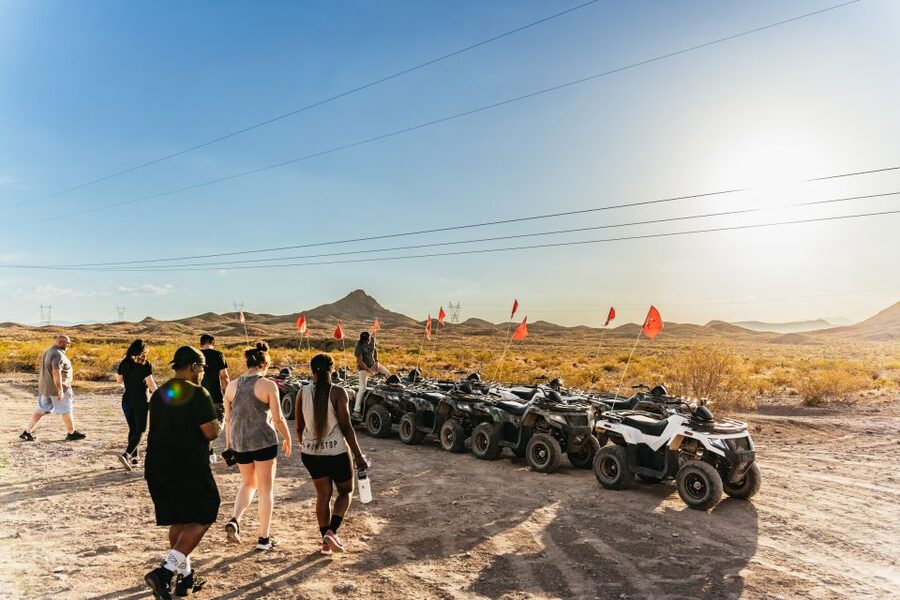 Las Vegas: Guided Las Vegas Desert ATV Tour - The safety briefing makes the first ride easier