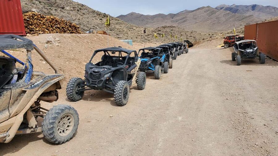 Las Vegas: Off-Road UTV Experience at Adrenaline Mountain - The Yellow Pine Mine tailings photo stop